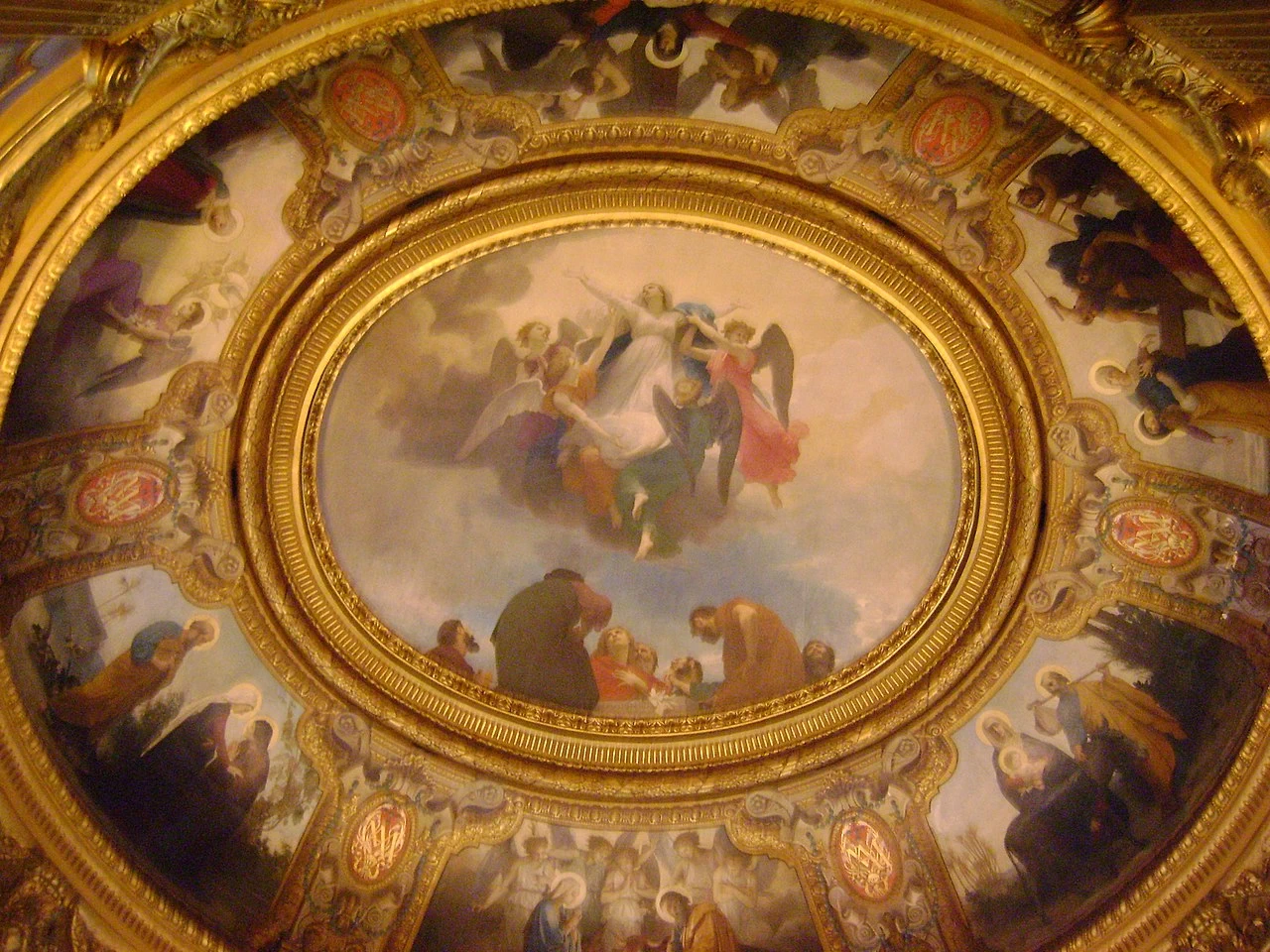 Soffitto della Cattedrale di Saint - Louis